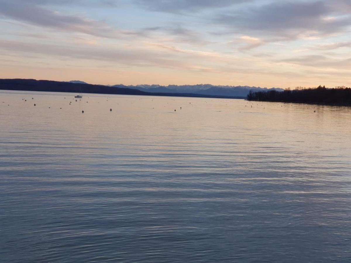 Ferienwohnung Huber In Utting Am Ammersee Buitenkant foto